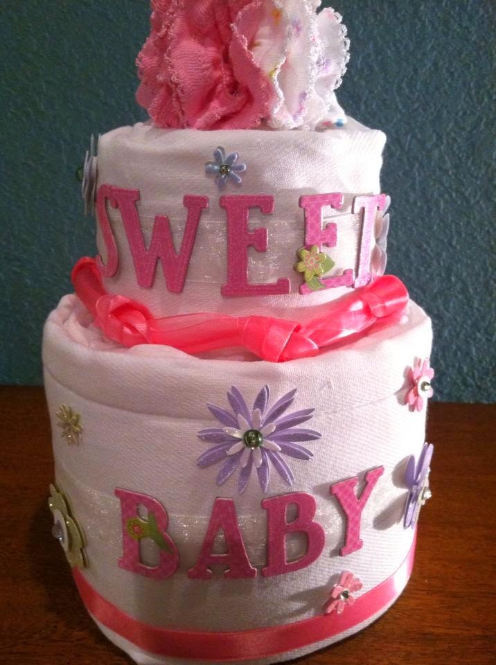 Cloth Baby Diaper Cake