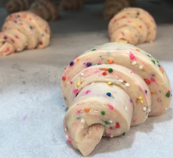 Croissants Cake Birthday