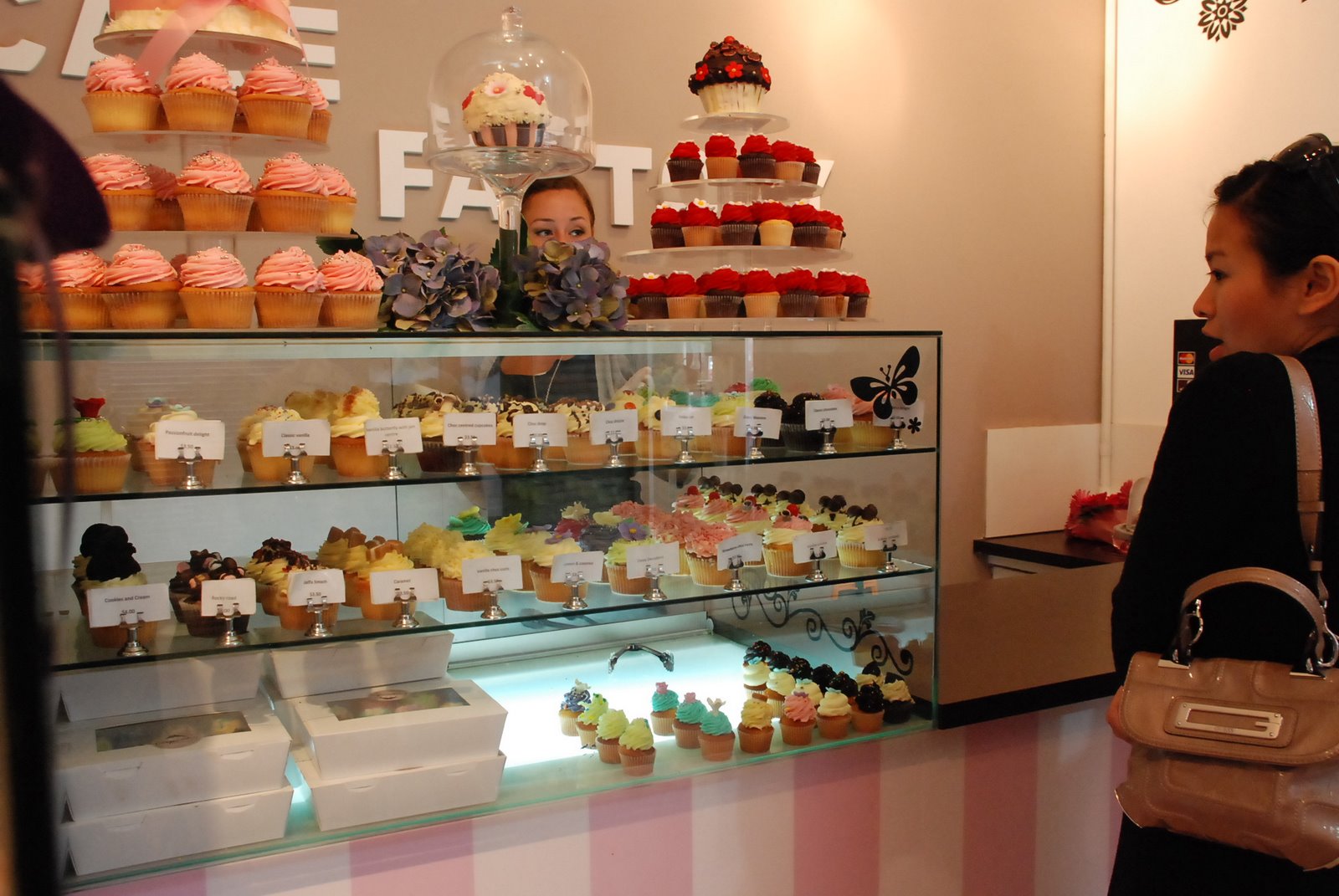 Cupcake Display Idea Shop