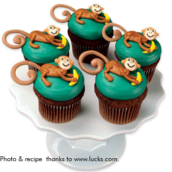 Cupcake Idea Monkey