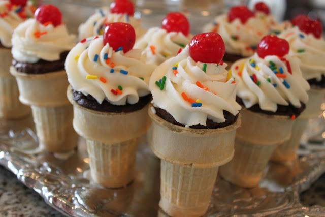6 Photos of Cool Summer Ice Cream Cupcakes
