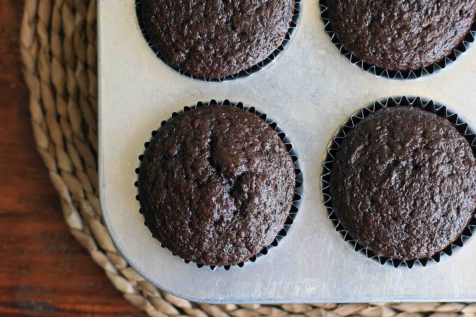 Dark Chocolate Gluten Free Cupcakes