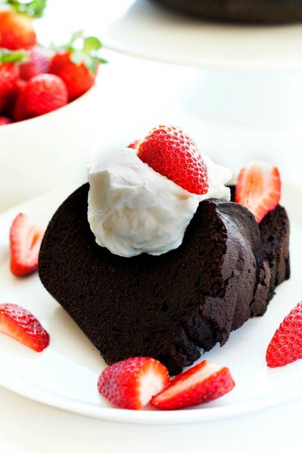 Dark Chocolate Pound Cake