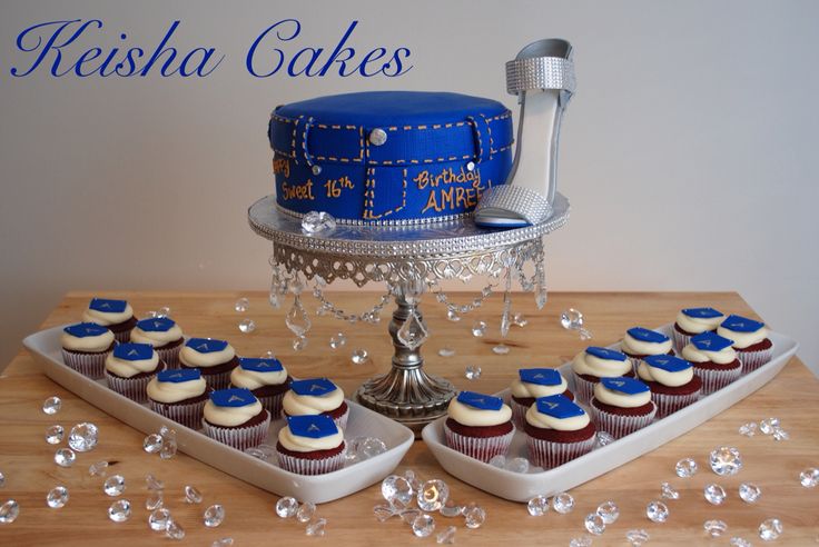 Denim and Diamonds Birthday Cake Denim and Diamonds Birthday Cake