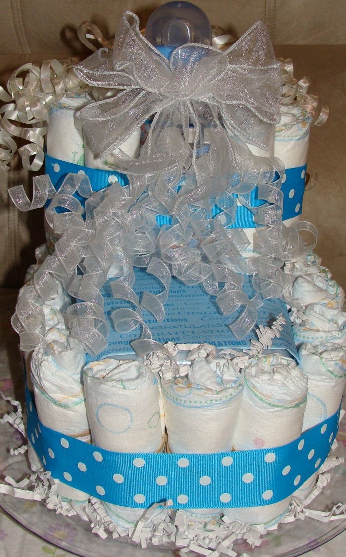 Diaper Cake Booties Diaper Cake Booties