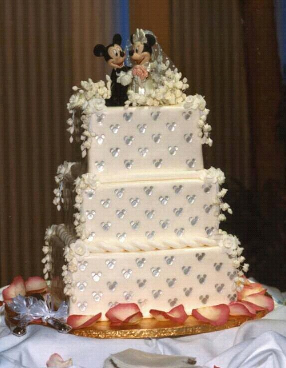 Disney Wedding Cake