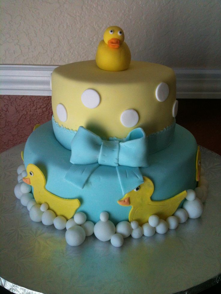 Duck Baby Shower Cake Ideas