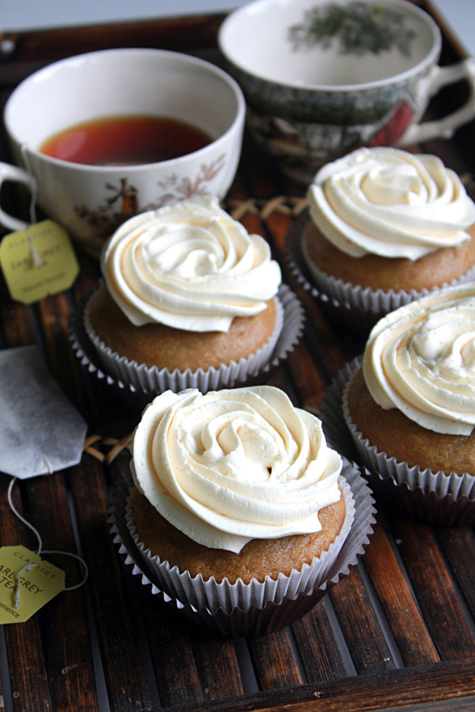 Earl Grey Tea Cupcakes