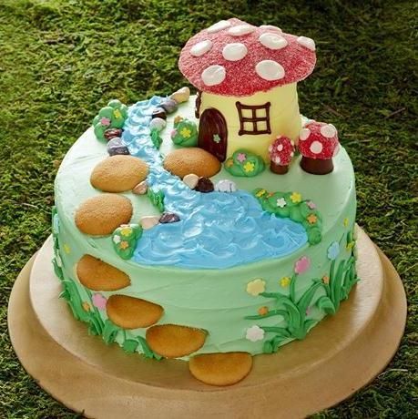 Fairy Garden Cake Fairy Garden Cake