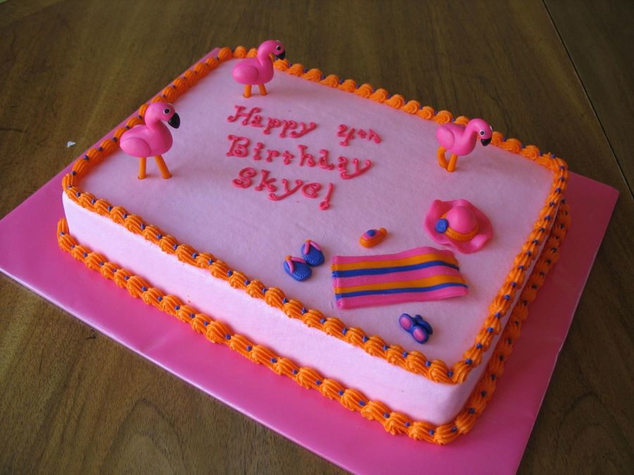 Flamingo Cake