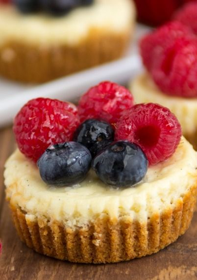 Fruit Tart Recipe Mini Cheesecakes