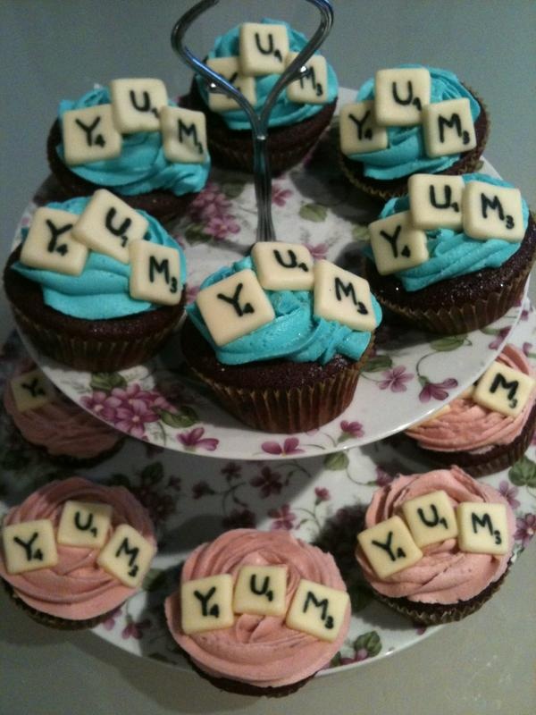 Game Night Cupcake Idea Game Night Cupcake Idea