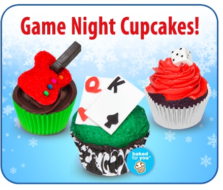 Game Night Cupcakes