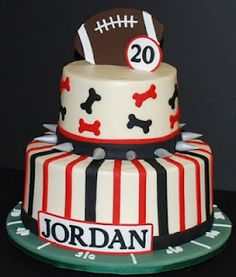 Georgia Bulldogs Birthday Cake