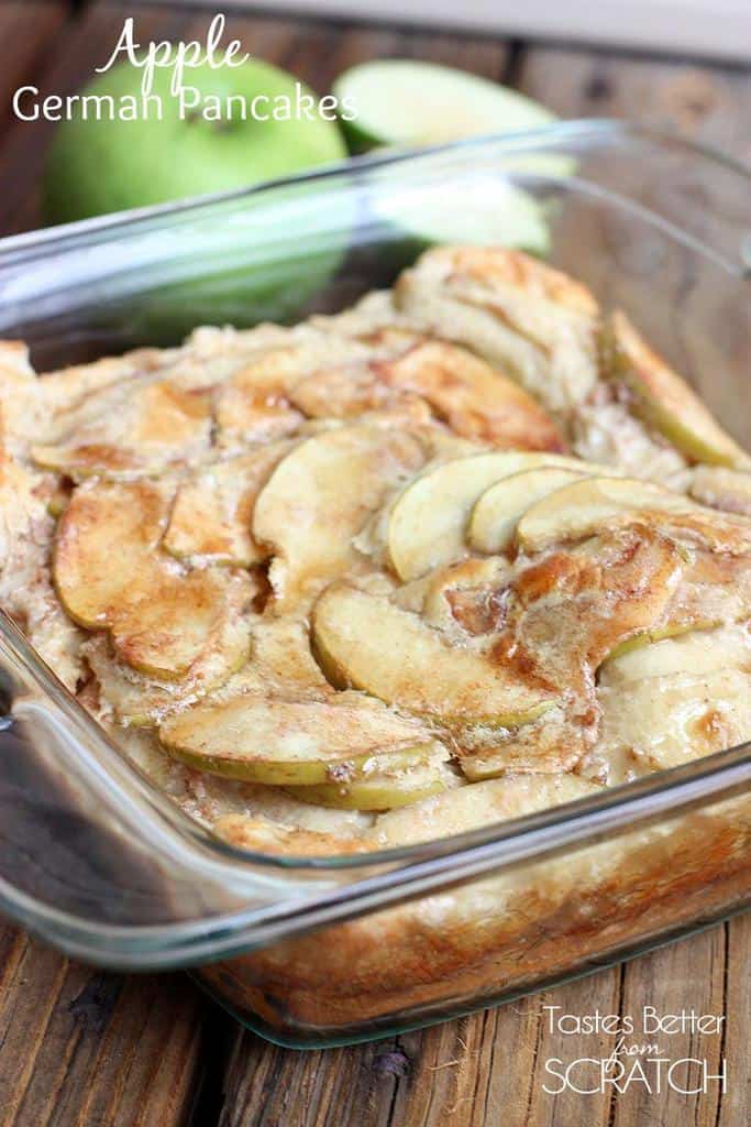 German Apple Pancakes Recipe