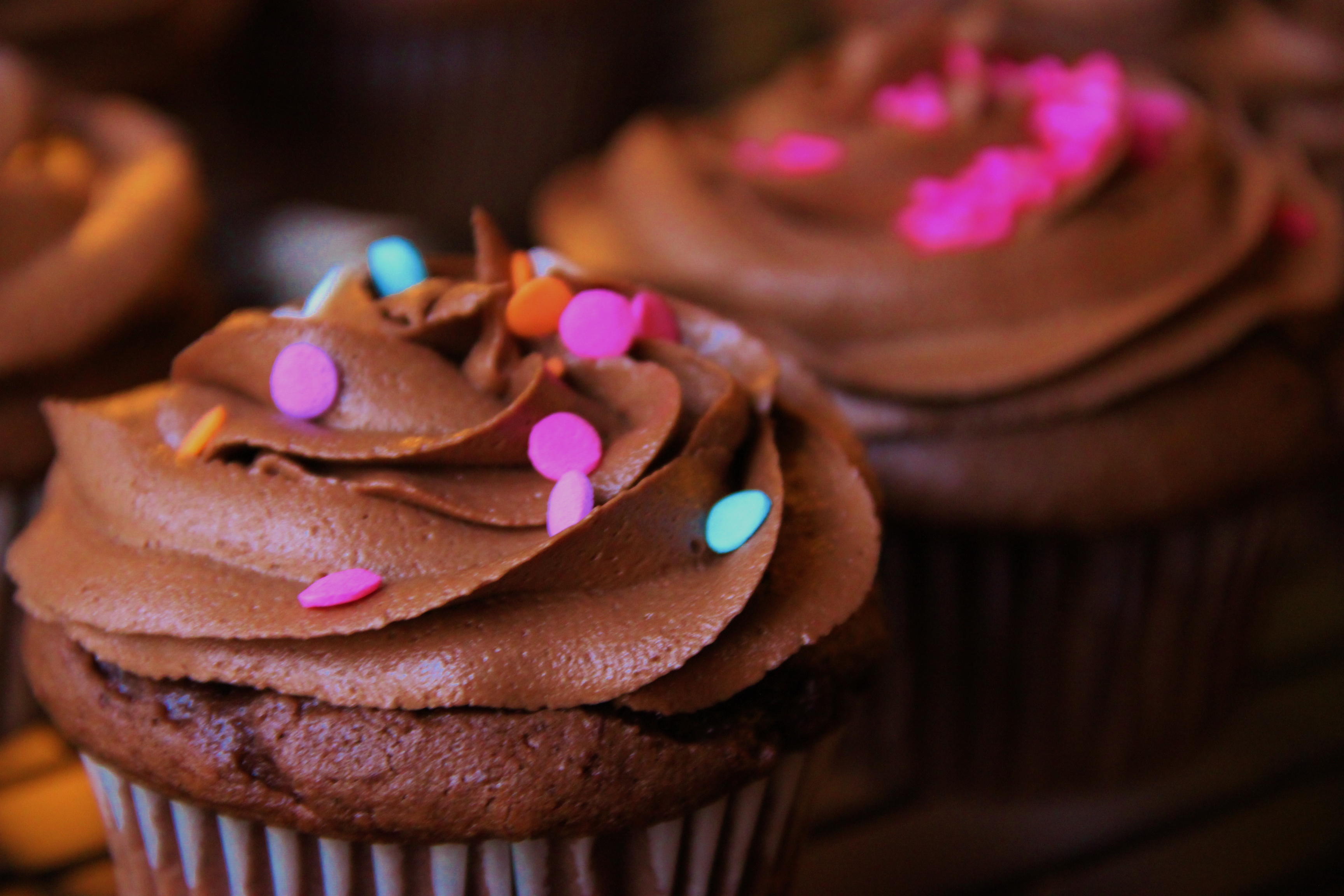 German Chocolate Cupcakes