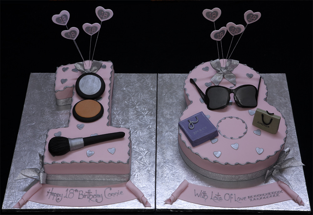 Girls 18th Birthday Cake