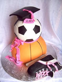 Girls Sports Birthday Cakes