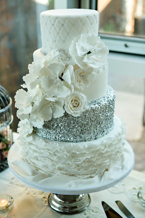Glitter Wedding Cake Glitter Wedding Cake