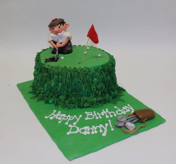 Golf Birthday Cake