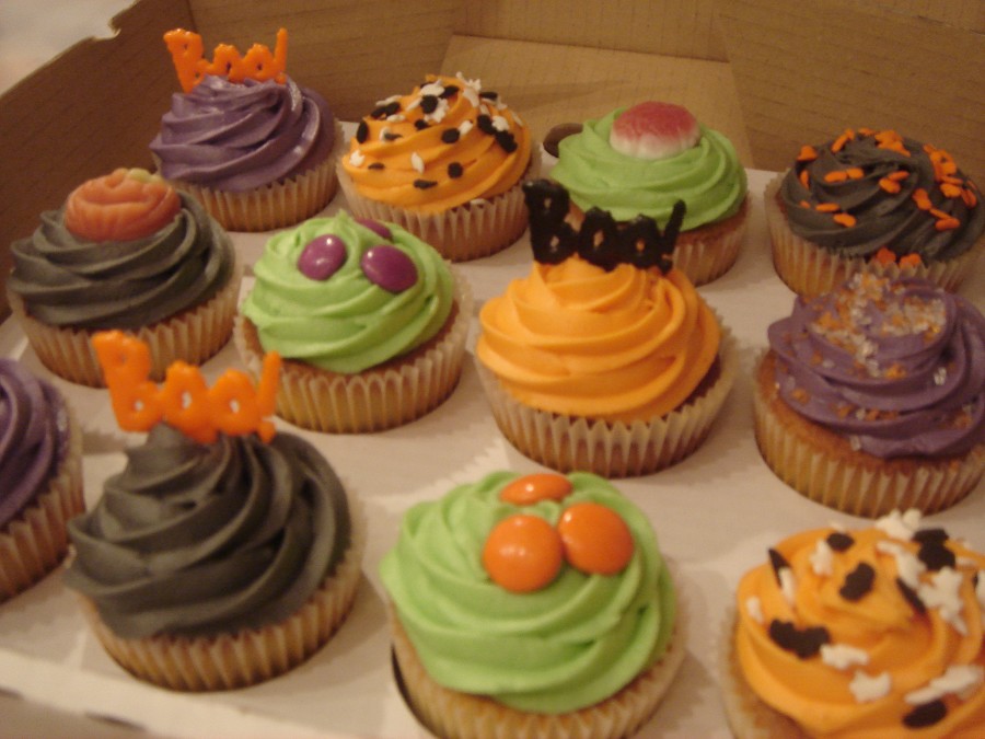 Halloween Cupcake Cakes Designs