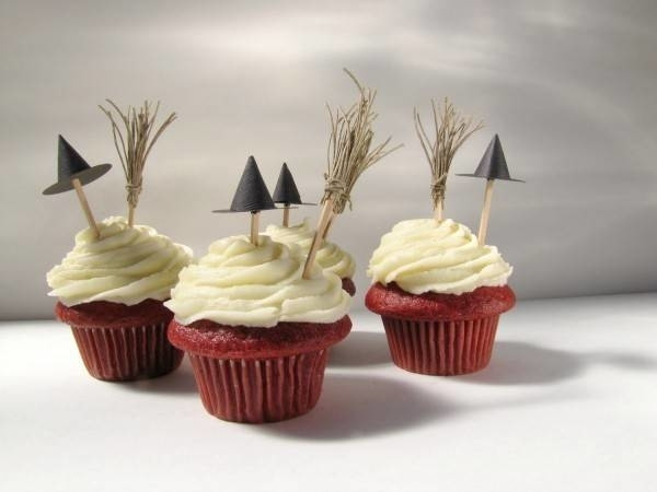 Halloween Cupcake Witch Topper Halloween Cupcake Witch Topper