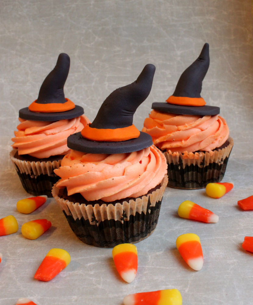 Halloween Witches Cupcakes