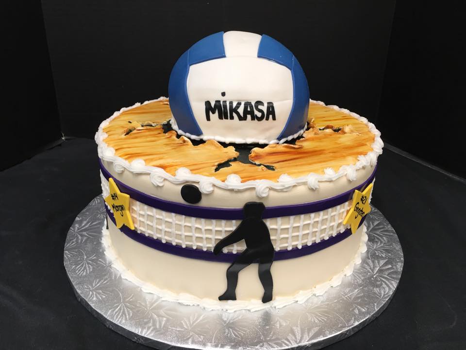 Happy Birthday Volleyball Cakes