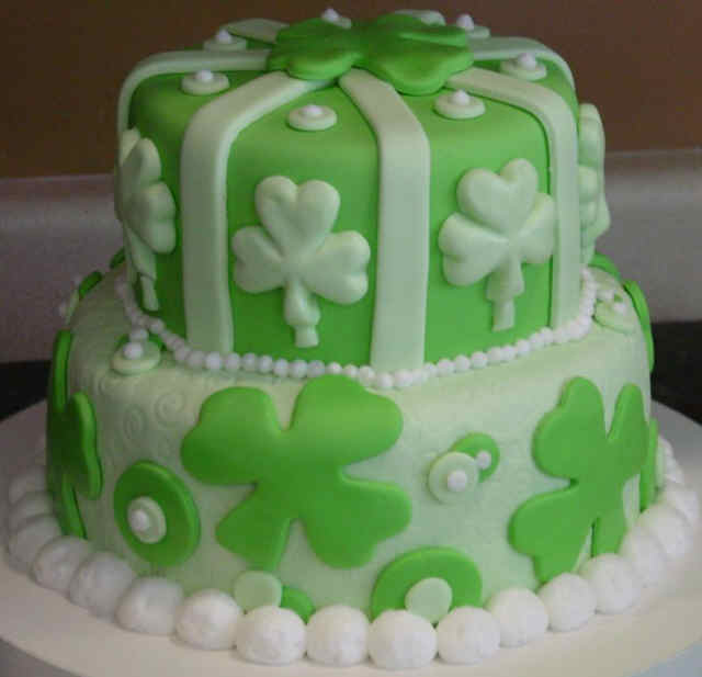 Happy St. Patrick's Day Birthday Cake