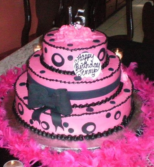 Happy Sweet 16 Cake