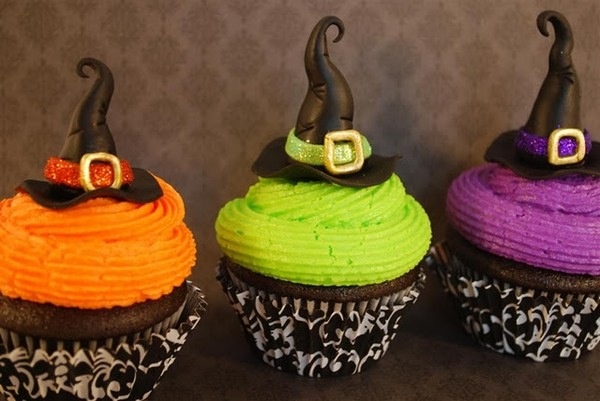 Hat Witch Cupcakeshalloween