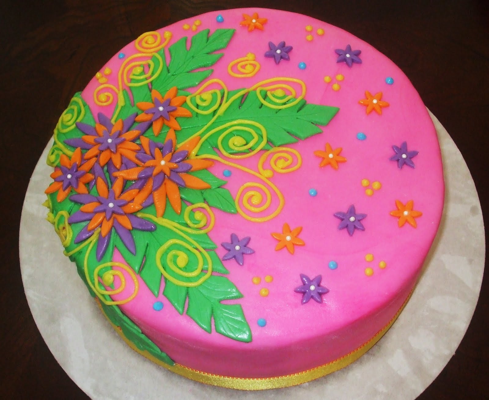 Hawaiian Birthday Cake