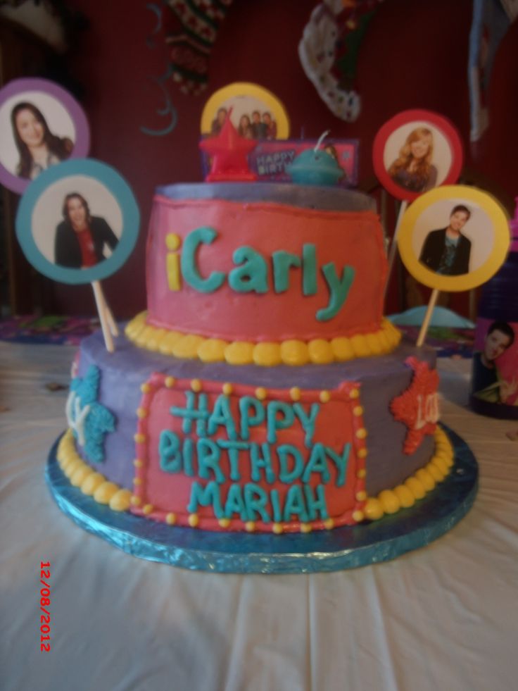 iCarly Birthday Cake