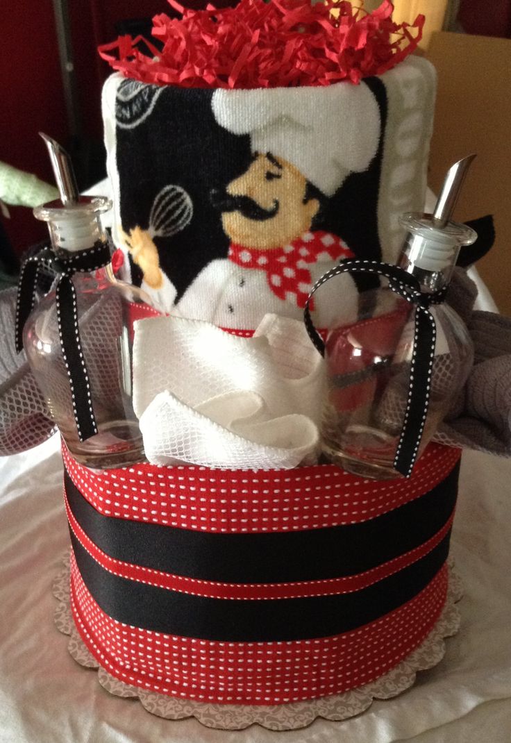 Kitchen Towel Cake Gift