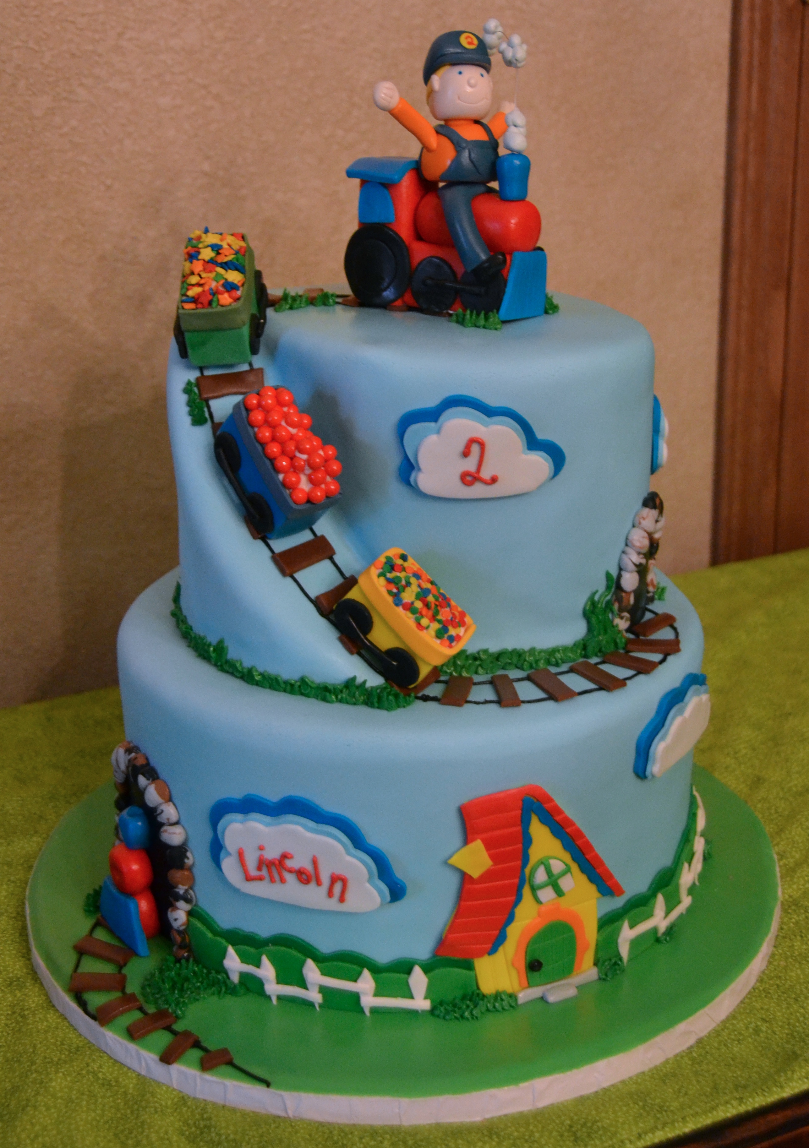 Little Boys 2nd Birthday Cake