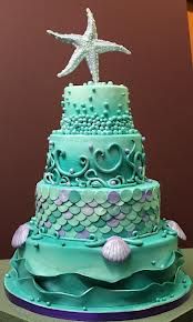 Little Mermaid Wedding Cake Little Mermaid Wedding Cake