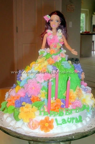 Luau Girl Birthday Cake Ideas