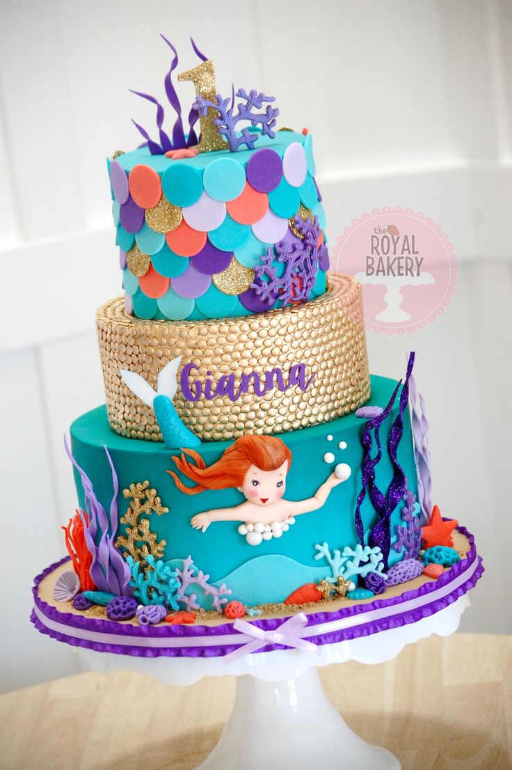 Mermaid Cake Ideas Mermaid Cake Ideas