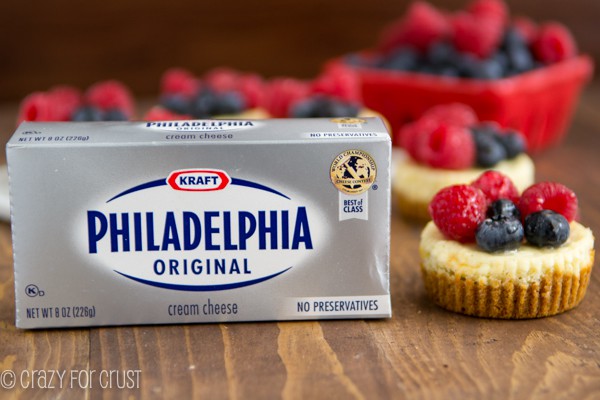 Mini Cheesecake Recipe Philadelphia Cream Cheese