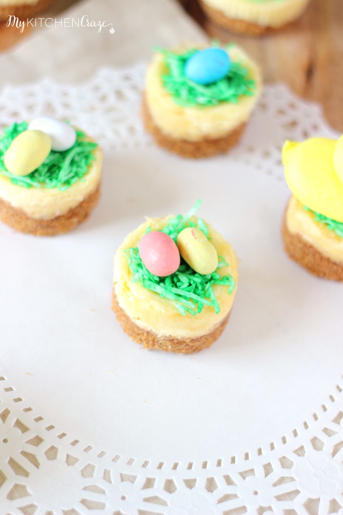 Mini Easter Cheesecakes Dessert