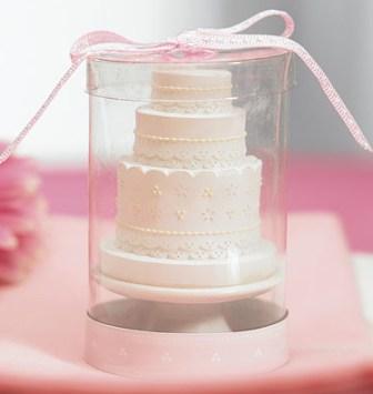 Mini Wedding Cake Candles