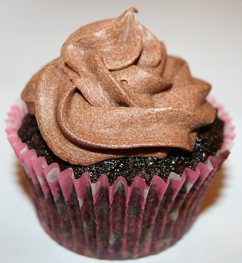 Mocha Chocolate Mousse Cupcake