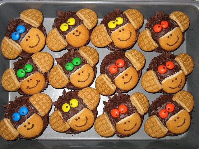 Monkey Cupcakes