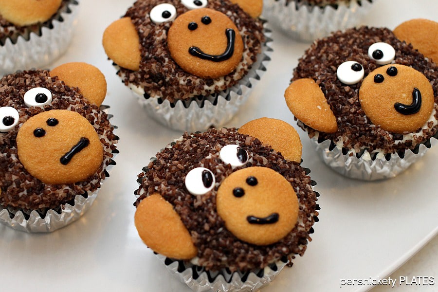 11 Photos of Animal Cupcakes Monkey 11 Photos of Animal Cupcakes Monkey