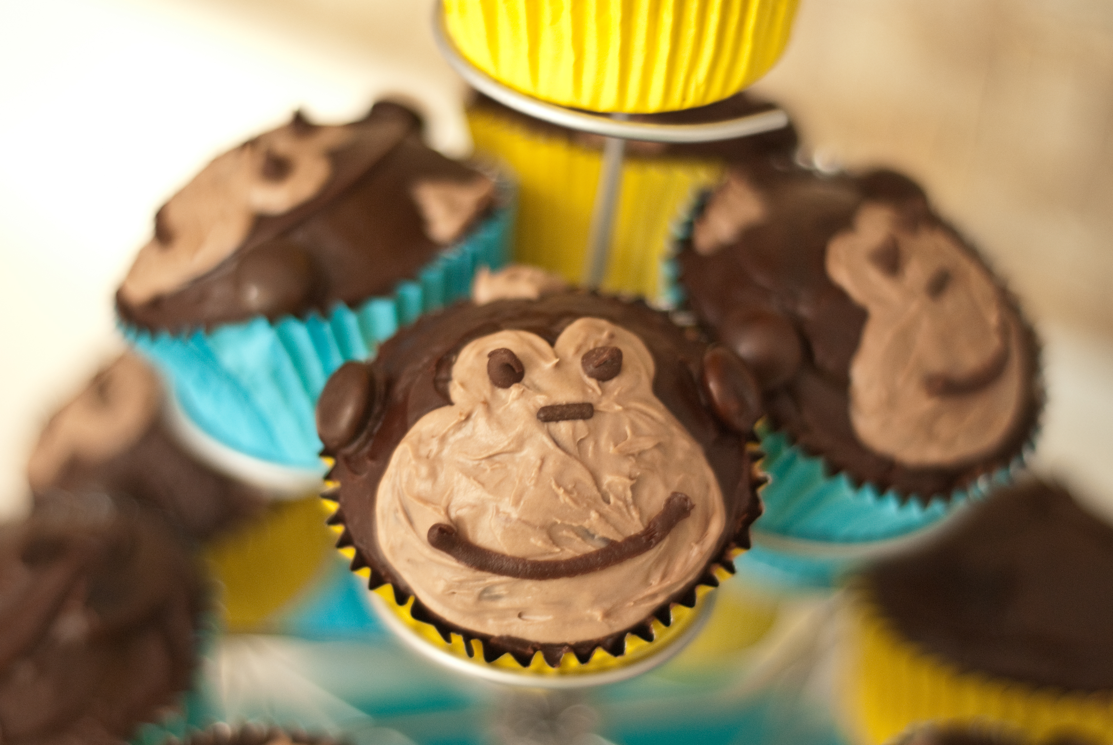 Monkey Cupcakes