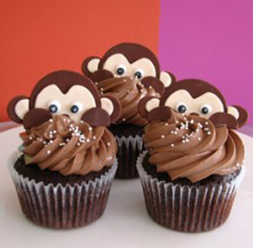 Monkey Cupcakes