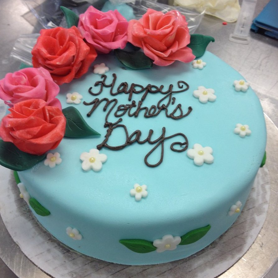 Mother's Day Cake Design