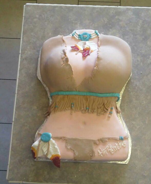 Native American Birthday Cake Native American Birthday Cake