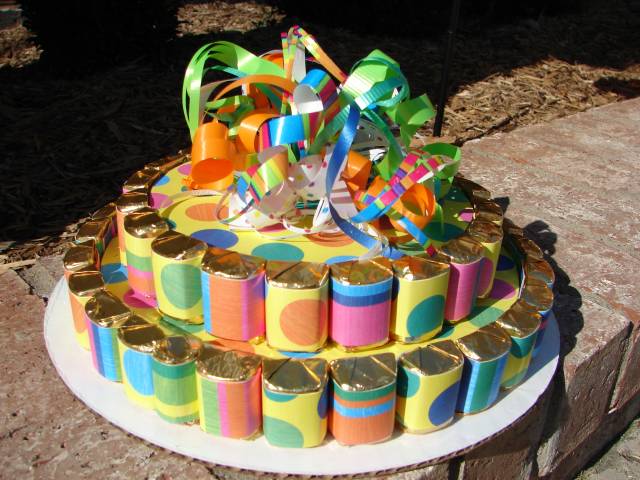 Nugget Birthday Cake