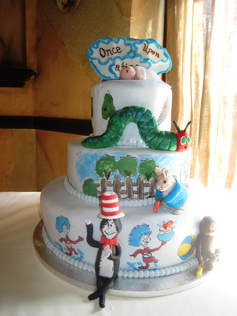 Once Upon a Time Baby Shower Cake